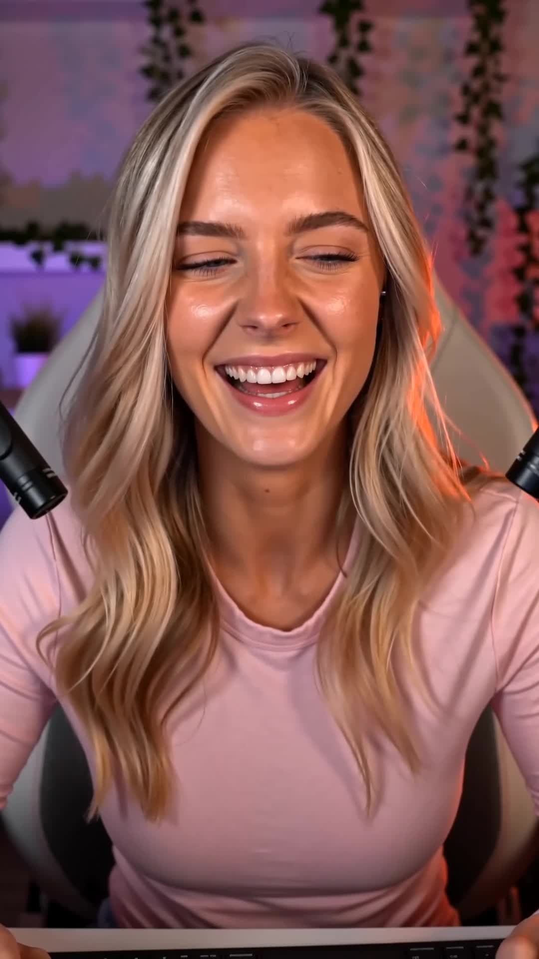 Selected funny reaction clip